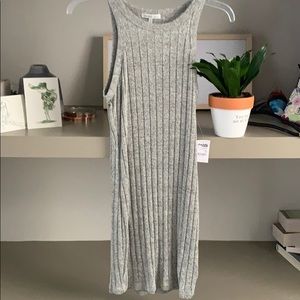 Charlotte Russe gray sweater dress